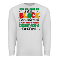 Dove Grey black  lifetime Premium Sweatshirt - MaliasSmallBusiness