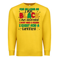 Lemon black  lifetime Premium Sweatshirt - MaliasSmallBusiness