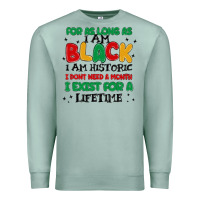 Seafoam black  lifetime Premium Sweatshirt - MaliasSmallBusiness