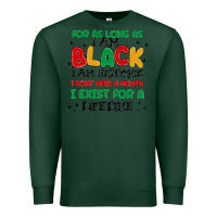 Sports Green black  lifetime Premium Sweatshirt - MaliasSmallBusiness