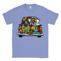 Colony Blue farm life truck autism Classic Tee - CowhideDigitalArt