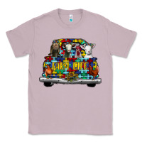 Lilac farm life truck autism Classic Tee - CowhideDigitalArt