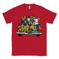 Red farm life truck autism Classic Tee - CowhideDigitalArt