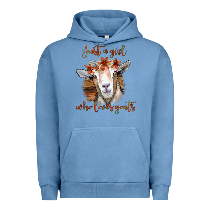 Just A Girl Who Loves Goat Urban Hoodie by Bettercallsaul | Teevron
