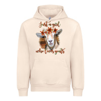 Sandshell Just a Girl Who Loves Goat Urban Hoodie - Bettercallsaul