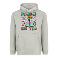 Moon Dust running on lit tea Heavyweight Hoodie - MaliasSmallBusiness