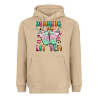 Mushroom running on lit tea Heavyweight Hoodie - MaliasSmallBusiness