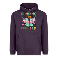 Plum running on lit tea Heavyweight Hoodie - MaliasSmallBusiness