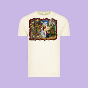 Jesus Is The Reason For The Season Vintage Tee Designed By Ranaportraitstore