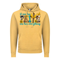 Vintage Mustard if one has faith one has everything Vintage Hoodie - texasbilliewilder