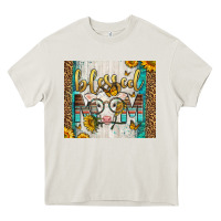 Cream Western Blessed Mom Baby Calf Heavy Core Tee - LillyAllenDesigns