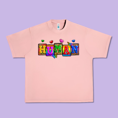 Pride Human Urban Heavy Tee Designed By Zillion Design Studio