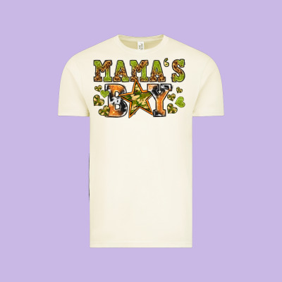 Mamas Boy Vintage Tee Designed By Texasbilliewilder