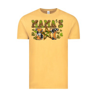 Vintage Mustard mamas boy Vintage Tee - texasbilliewilder