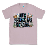 Lilac It's Freezing Season Classic Tee - FaDigitalArtStudio