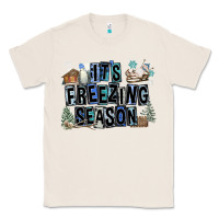 Natural It's Freezing Season Classic Tee - FaDigitalArtStudio