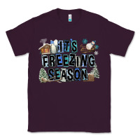 Plum It's Freezing Season Classic Tee - FaDigitalArtStudio