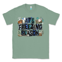 Sage It's Freezing Season Classic Tee - FaDigitalArtStudio