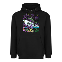 Black oh ship it's a mardi gras trip Heavyweight Hoodie - MaliasSmallBusiness