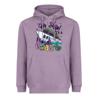Lavender oh ship it's a mardi gras trip Heavyweight Hoodie - MaliasSmallBusiness