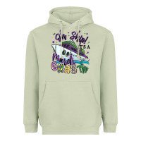 Matcha oh ship it's a mardi gras trip Heavyweight Hoodie - MaliasSmallBusiness