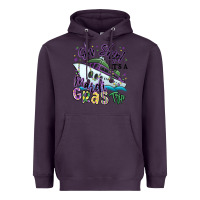 Plum oh ship it's a mardi gras trip Heavyweight Hoodie - MaliasSmallBusiness