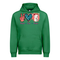 Emerald Peace Love Goats Urban Hoodie - Bettercallsaul