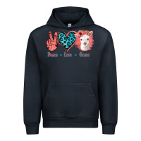 Navy Peace Love Goats Urban Hoodie - Bettercallsaul