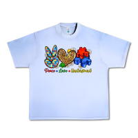 Grape Ice peace love understand Urban Heavy Tee - Zillion Design Studio