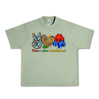 Peace Love Understand Urban Heavy Tee | Teevron