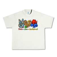 Pistachio peace love understand Urban Heavy Tee - Zillion Design Studio