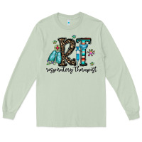 Matcha rt respiraory therapist Long Sleeve Tee - CowhideDigitalArt