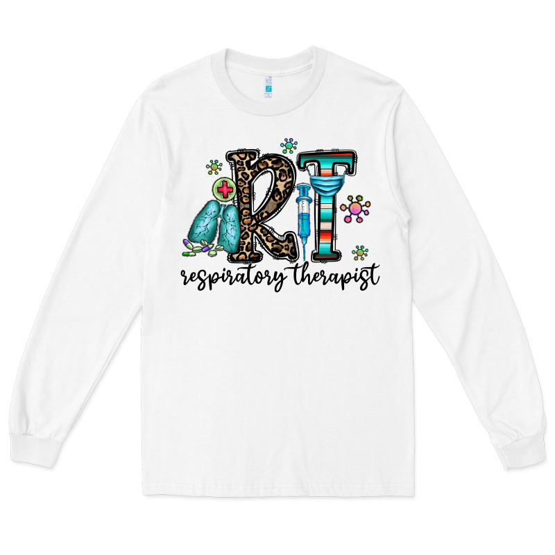 Rt Respiraory Therapist Long Sleeve Tee by CowhideDigitalArt | Teevron