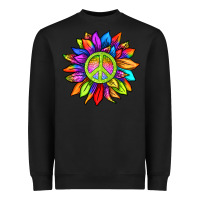 Black pride sunflower Heavyweight Sweatshirt - texasbilliewilder