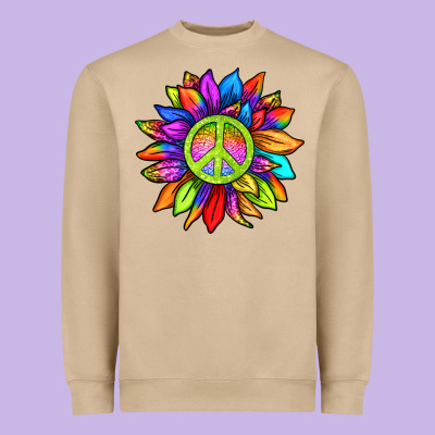 Heavyweight Sweatshirt pride sunflower