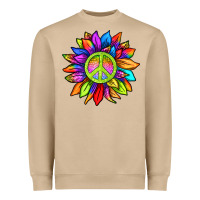 Mushroom pride sunflower Heavyweight Sweatshirt - texasbilliewilder