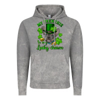 St.patrick's Day My French Bulldog Is My Lucky Charm Vintage Hoodie | Teevron