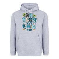 Heather Grey oh ship its a family trip Heavyweight Hoodie - MaliasSmallBusiness