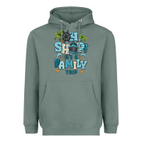 Sage oh ship its a family trip Heavyweight Hoodie - MaliasSmallBusiness