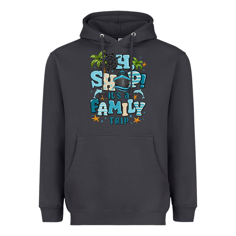 Oh Ship Its A Family Trip Heavyweight Hoodie by MaliasSmallBusiness | Teevron