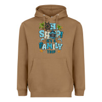Toasted Coconut oh ship its a family trip Heavyweight Hoodie - MaliasSmallBusiness