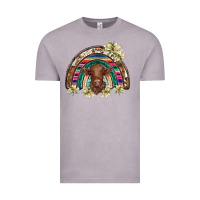 Scottish Calf Rainbow Vintage Tee | Teevron