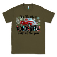 Army Green It's The Most Wonderful Time Of The Year Classic Tee - FaDigitalArtStudio
