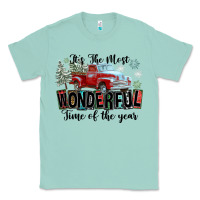 Seafoam It's The Most Wonderful Time Of The Year Classic Tee - FaDigitalArtStudio