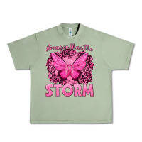 Oil Green Stronger Than The Storm Breast Cancer Urban Heavy Tee - texasbilliewilder
