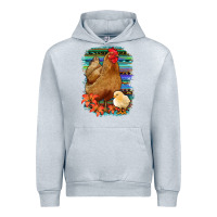 Heather Grey Chicken with Chick Urban Hoodie - Bettercallsaul