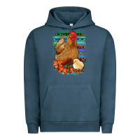Pigment Midnight Navy Chicken with Chick Urban Hoodie - Bettercallsaul