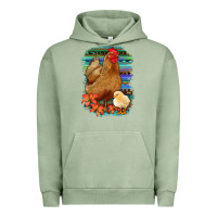 Pigment Oil Green Chicken with Chick Urban Hoodie - Bettercallsaul