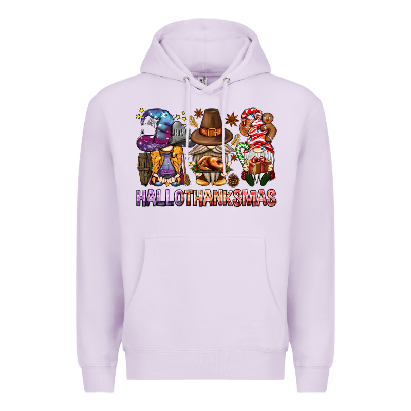 Hallothanksmas Gnomies Bbs Premium Hoodie by BundleAndBundleShop | Teevron