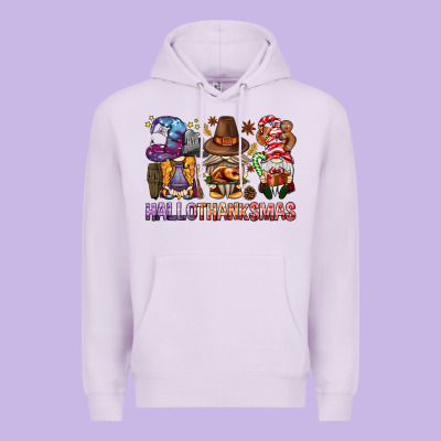 Hallothanksmas Gnomies Bbs Premium Hoodie Designed By Bundleandbundleshop